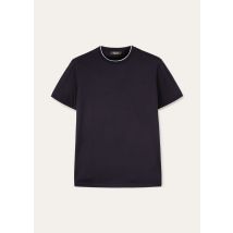 Loro Piana - T-shirt Mm Jersey The Gift Of Kings, Man, Navy Blue, Size: XL