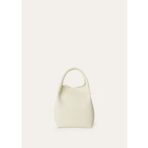 Loro Piana - Bale Small Fine Grained Leather, Woman, Whisper White, Size: NR