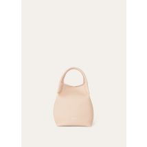 Loro Piana - Bale Small Fine Grained Leather, Woman, Candoglia Marble, Size: NR