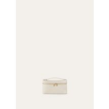 Loro Piana - Extra Pocket Mini Pouch Tender Calf, Woman, Light Travertine/Sun Gold, Size: NR