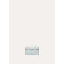 Loro Piana - Extra Pocket Mini Pouch Tender Calf, Woman, Minty Breeze/Antique Silver, Size: NR