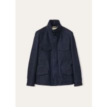 Loro Piana - Giubb. Iconic Traveller Mini Denim Silk, Femme, Délavage, Taille: L