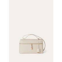 Loro Piana - Extra Bag L27 Linen Calf, Woman, Light Travertine/Sun Gold, Size: NR