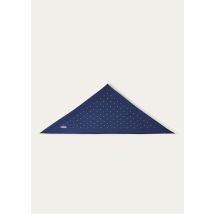 Loro Piana - Triangle Silk Pois, Woman, Blue Navy/White, Size: NR