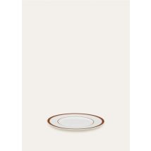 Loro Piana - Piatto Dessert The Suitecase Stripe Border, Kummel Striped, Size: NR