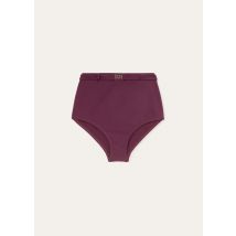 Loro Piana - Bikini Bottom Belt Marine Jersey, Woman, Mulberry Sorbet, Size: 40