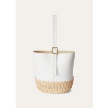 Loro Piana - Cedar Bucket Wicker/rounded Calf, Woman, Malt/White, Size: NR