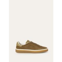 Loro Piana - Tennis Walk Suede, Woman, Tundra Green, Size: 40