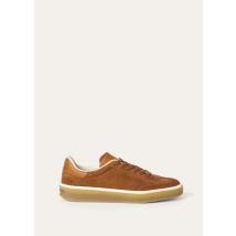 Loro Piana - Tennis Walk Suede, Femme, Bark Wood, Taille: 40