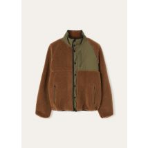 Loro Piana - Aiant Bomber Curly Cashfur, Man, Antelope Brown/Pear Melange, Size: S