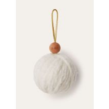 Loro Piana - Cash Cord Christmas Large Ball, White, Size: NR