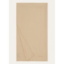 Loro Piana - Stola Signature Cash Silk Wool, Damen, Quarzite Beige, Größe: NR