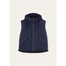 Loro Piana - Lindon Quilted Vest Cover Wool Storm, Man, Eclipse Blue, Size: XL