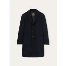 Loro Piana - Paolo Sb Coat Baby Cash Double, Uomo, Navy Blue, Taglia: XXL