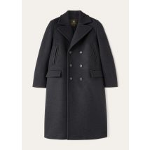 Loro Piana - Leonardo Db Coat Melton Cash Rain, Man, Charcoal Pearl, Size: L