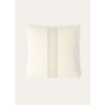 Loro Piana - Pillow Suitecase Stripe, Nougat/Ancient Paper/Cord Melange/Bianc, Size: NR