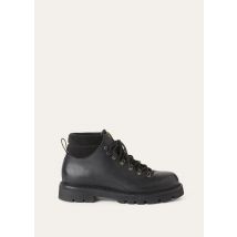 Loro Piana - Beinn Walk Ankle Boot Smooth Calf Shearling, Homme, Black, Taille: 44