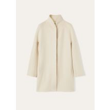 Loro Piana - Scotty Sb Coat Baby Cash Double, Woman, Creamy Cashmere Melange, Size: M