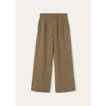 Loro Piana - Fobello Trousers Baby Cash Gg 8, Frau, Tundra Melange, Größe: 38