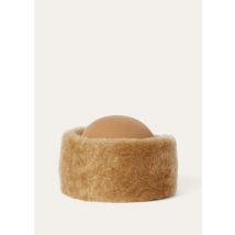 Loro Piana - Colbacco Light Cloud Shearling & My Felt Baby Cash, Woman, Light Tan, Size: L