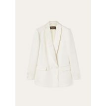 Loro Piana - Doreen Db Jacket Barathea, Woman, Nougat, Size: 36