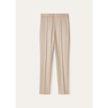 Loro Piana - Mick Trousers My Flannel Cash, Donna, Warm Taupe, Taglia: 36