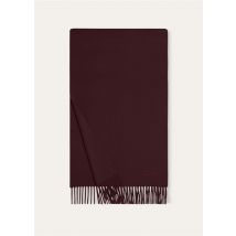 Loro Piana - Sciarpa Grande Unita U., Mann, Deep Burgundy, Größe: NR