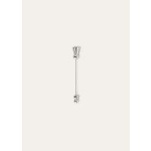 Loro Piana - Geometric Pin Cardo 50mm, Femme, Antique Silver, Taille: NR