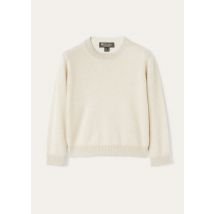 Loro Piana - Duo Kid Crewneck Sweater Cashmere Gg 12, Natural Suitcase/Nougat, Taille: 2