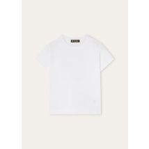 Loro Piana - My-t Kid T-shirt Cotton, Optical White, Taglia: 6
