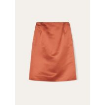 Loro Piana - Silvia Skirt Cash Silk Duchesse, Woman, Clay Teapot, Size: 38