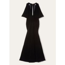 Loro Piana - Roxy Dress Silk Velvet, Frau, Black, Größe: 40