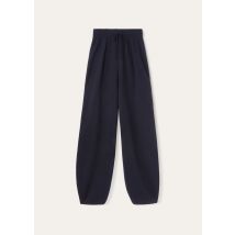 Loro Piana - Balfour Trousers Cash Wool Silk Gg 18, Woman, Navy Blue, Size: 38