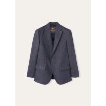 Loro Piana - Torino Sb Jacket Reactive Cashdenim, Man, Shadow Blue Reactive, Size: 56