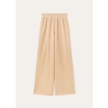 Loro Piana - Cocooning Delicate Cash Silk Trousers Gg 18, Woman, Papaya Whip, Size: 36