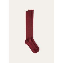 Loro Piana - Wish Socks Gg 18, Man, Solid-Colored Tibetan Red, Size: M