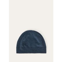 Loro Piana - Duo Beanie Cash Gg 18, Mann, Teal Melange/Charcoal Melange, Größe: M