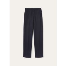 Loro Piana - Breia Pants Cash Wish Felt, Man, Light Blue Navy, Size: 54