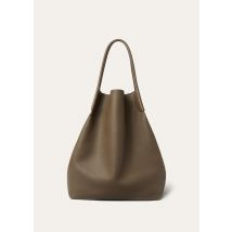 Loro Piana - Bale Hobo Extra Large Tender Calf, Homme, Clay/Onyx, Taille: NR