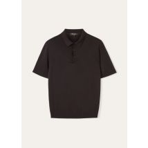 Loro Piana - Sottile Polo Mc Wool Cash Silk Gg 18, Man, Auburn Blaze, Size: 52