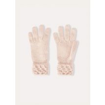 Loro Piana - Valle' Gloves Baby Cash Gg 5, Donna, Blushing Beige Melange, Taglia: L