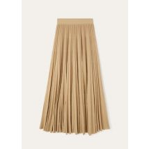 Loro Piana - Luciole Skirt Cash Blend Gg 18, Woman, Clear Gold, Size: XS