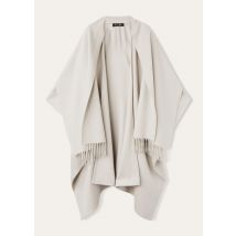 Loro Piana - Daisy Cape Cash, Woman, Earl Gray, Size: NR