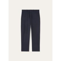 Loro Piana - Pants Double Bicolor Gok, Man, Blue Navy, Size: XXL