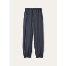 Loro Piana - Apo Trousers Wind Stretch Storm - Jersey Pile Cash, Man, Navy Blue Ocean Waves, Size: XL