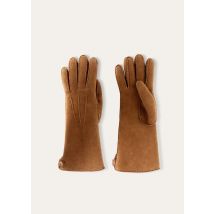 Loro Piana - Zelda Gloves Shearling, Woman, Old Copper, Size: L