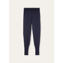 Loro Piana - Alpe Otro Trousers Wool Gg 18, Woman, Navy Blue, Size: M