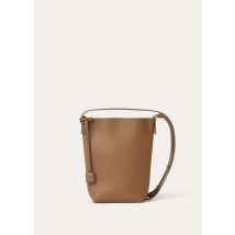 Loro Piana - Bale Phone Case Tender Calf, Man, Pecan/Onyx, Size: NR