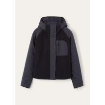 Loro Piana - Apo Bomber Wind Stretch Storm Jersey Pile Cash, Frau, Navy Blue Ocean Waves, Größe: S