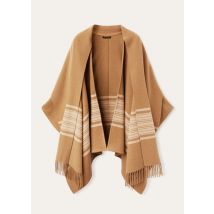 Loro Piana - Daisy Cape Suitcase Stripe Raw Cash, Woman, Calvados, Size: NR